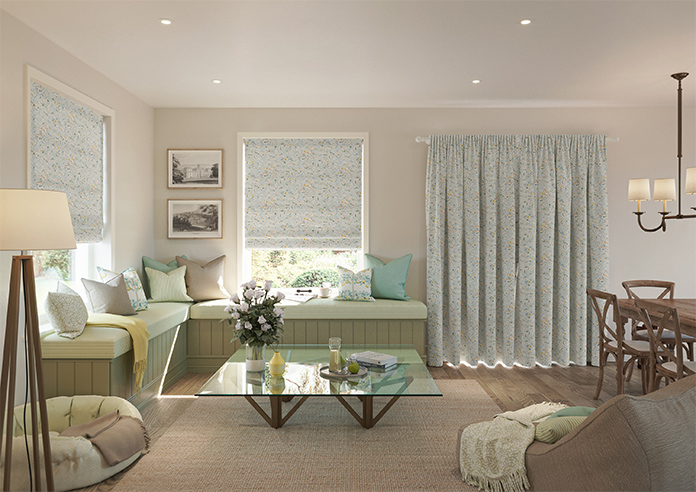 Malory, Aqua - Made to Measure Curtains - Image 14